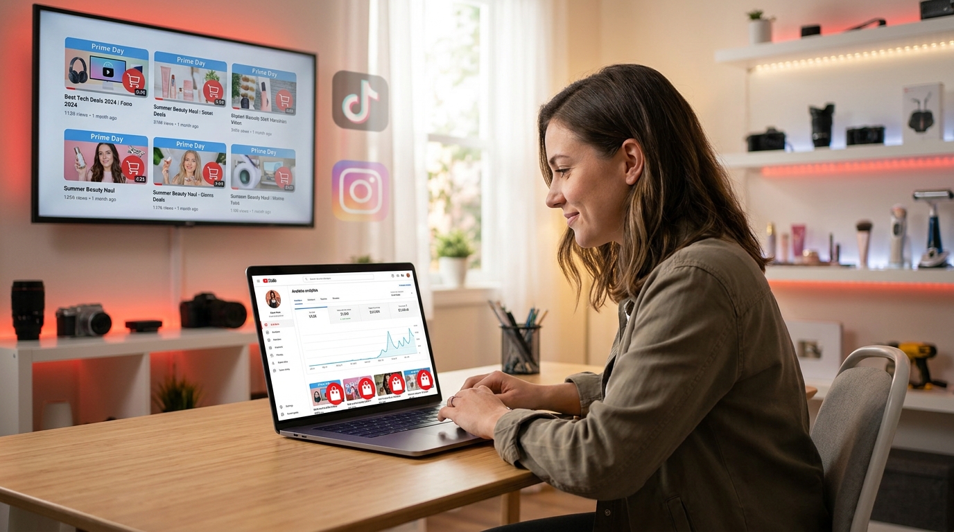 YouTube’s New Shopping Push During Prime Day: How Small Creators Can Hijack Big Retail Traffic