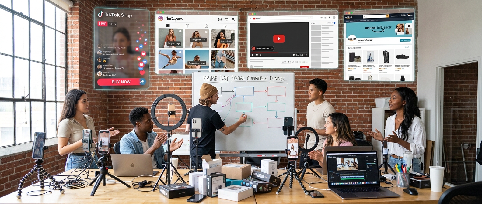 From Prime Day To TikTok Shop: How Creators Are Quietly Rewriting The Rules Of Social Commerce