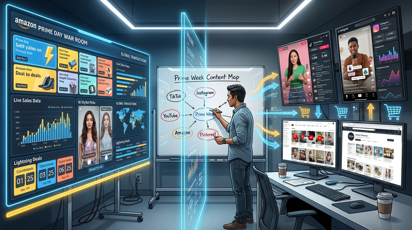 Prime Day Is Getting Hijacked By Creators: How TikTok, Instagram And YouTube Are Quietly Stealing Amazon’s Big Week