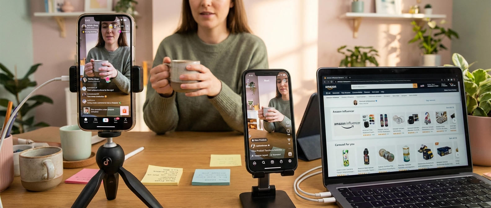 The New ‘Platform Splitter’: Why Smart Creators Are Quietly Doing TikTok Shop, Instagram Reels And Amazon Influencer At The Same Time