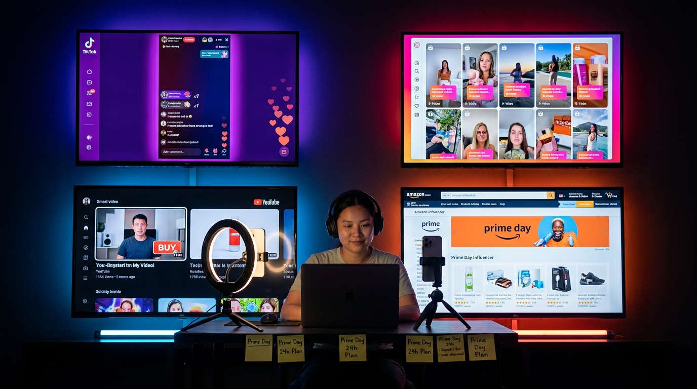 Prime Day 2026 Is Quietly Becoming ‘Influencer Day’: How To Ride The Multi‑Platform Shopping Wave In 24 Hours