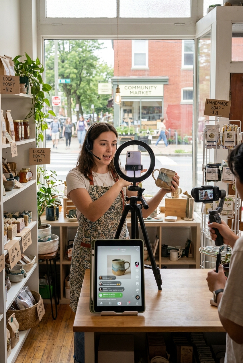 TikTok Shop’s New ‘Local Seller Boom’: How Neighborhood Stores Can Turn Lives And Livestreams Into Real Sales