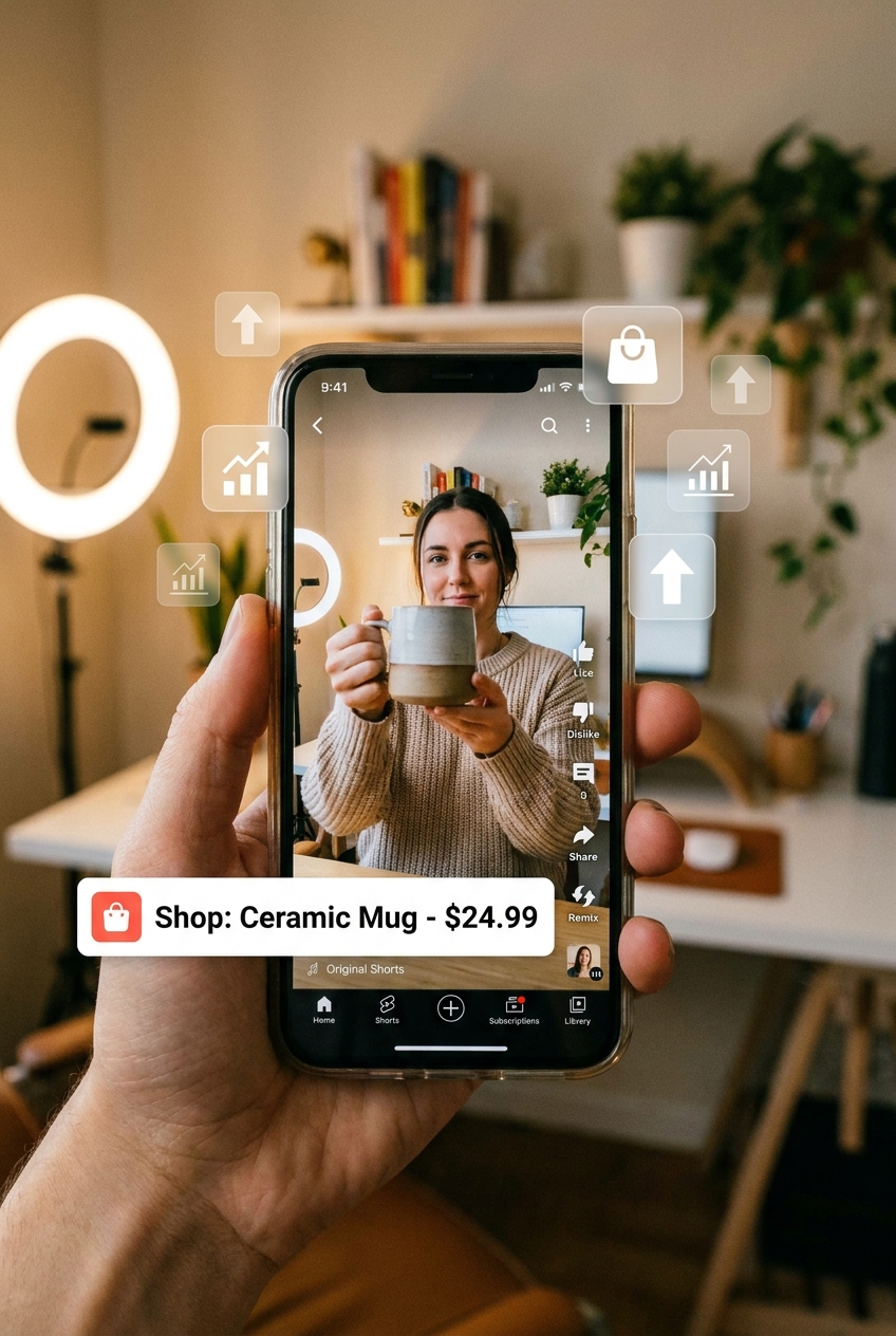 YouTube Shorts Just Quietly Became A Shop: How To Turn Product Stickers Into Daily Sales