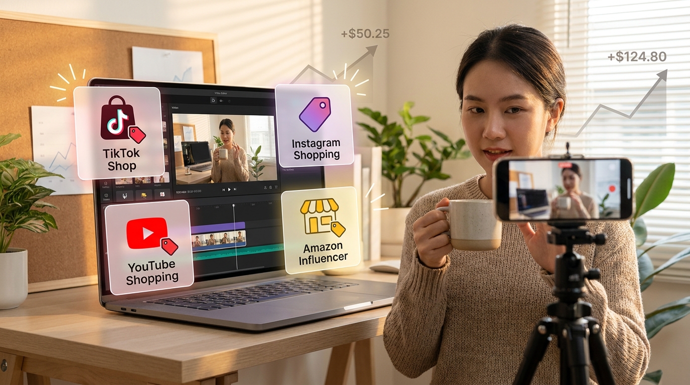 The New ‘Multi‑Tag’ Cart Play: How Creators Can Turn One Video Into Four Paydays Across TikTok, IG, YouTube And Amazon